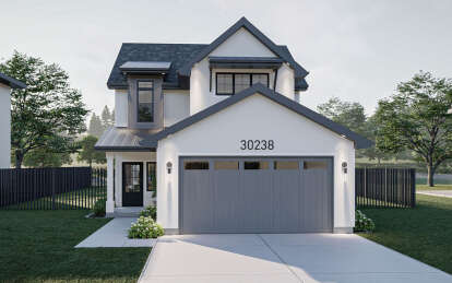 House Plan House Plan #28693 Front Elevation 