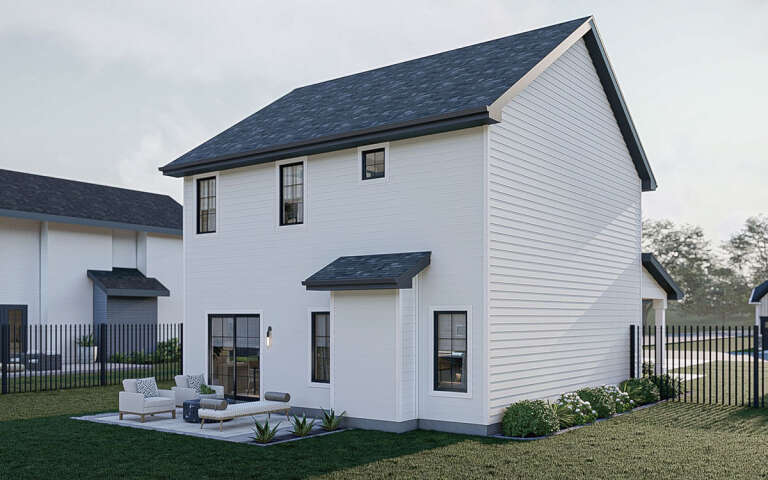 Modern Farmhouse House Plan #963-00745 Elevation Photo