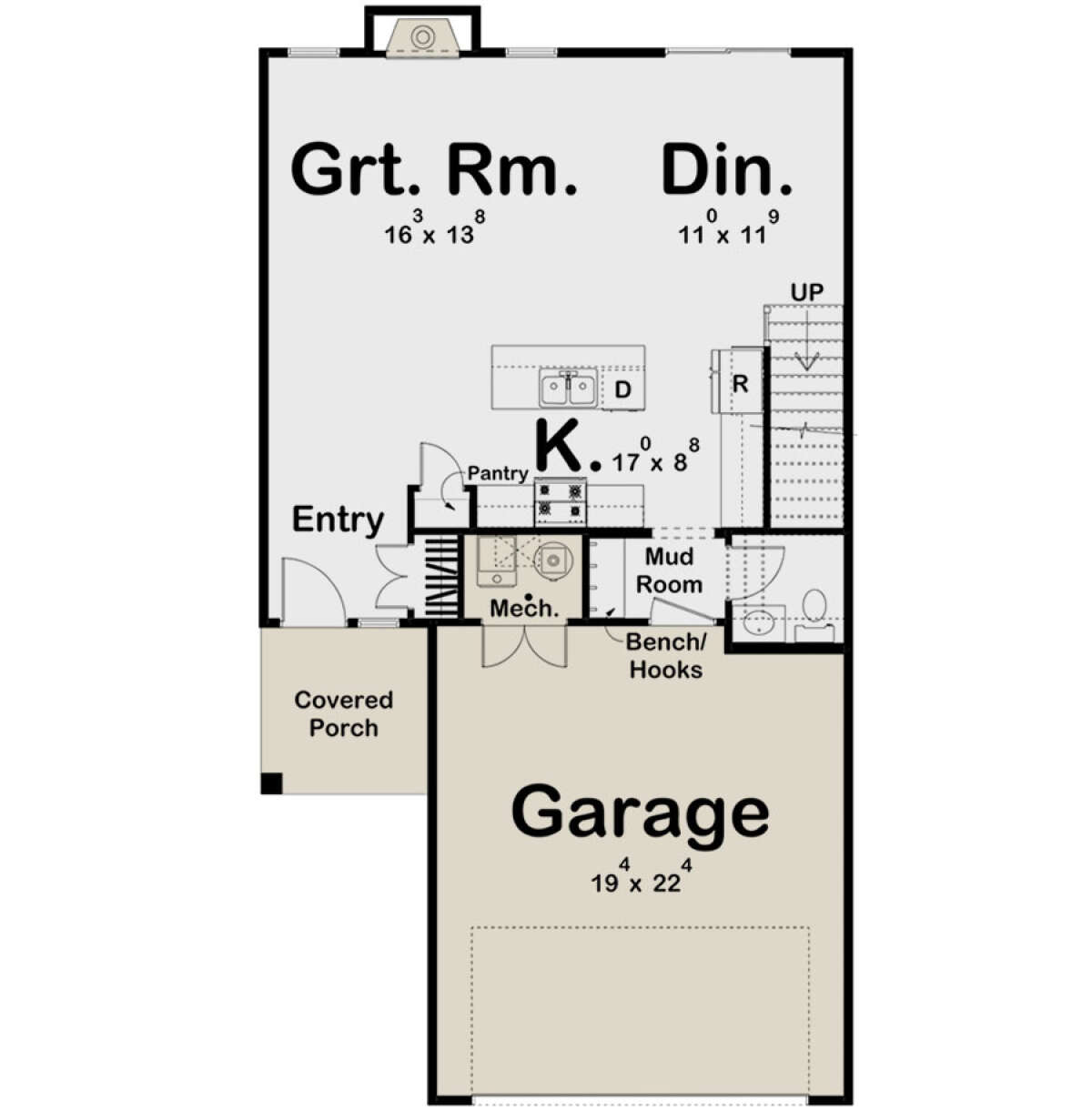 Main Floor  for House Plan #963-00745