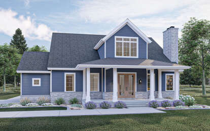 Craftsman House Plan #963-00746 Elevation Photo