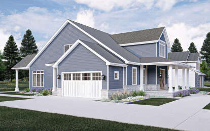 Craftsman House Plan #963-00746 Elevation Photo