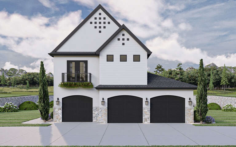 House Plan House Plan #28695 Front Elevation 