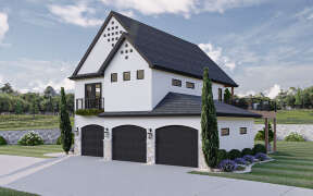 Cottage House Plan #963-00747 Elevation Photo