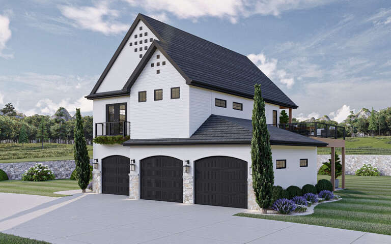 Cottage House Plan #963-00747 Elevation Photo