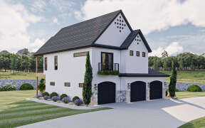 Cottage House Plan #963-00747 Elevation Photo