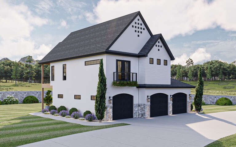 Cottage House Plan #963-00747 Elevation Photo