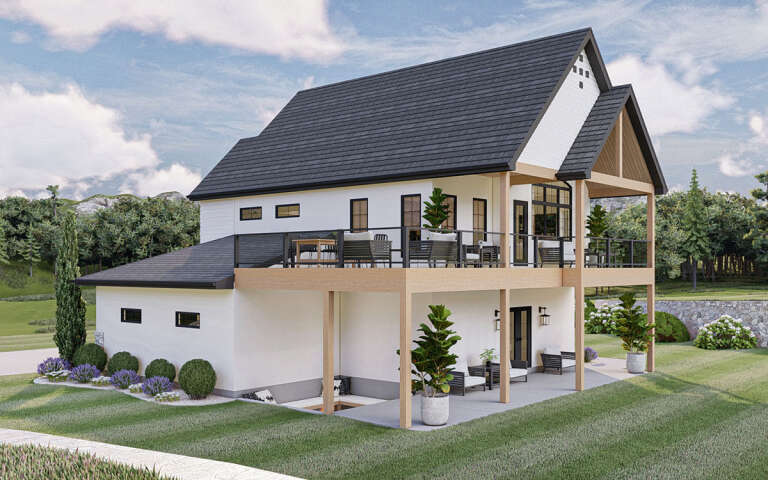 Cottage House Plan #963-00747 Elevation Photo