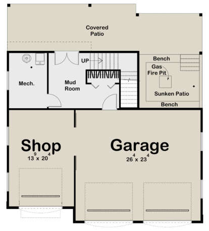 House Plan House Plan #28695 Drawing 1