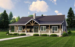 Country House Plan #5032-00222 Elevation Photo