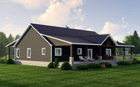 Country House Plan #5032-00222 Elevation Photo