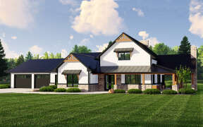 Barn House Plan #5032-00223 Elevation Photo