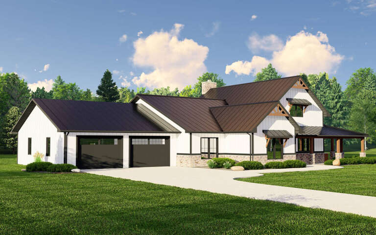 Barn House Plan #5032-00223 Elevation Photo