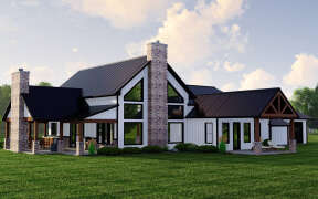 Barn House Plan #5032-00223 Elevation Photo