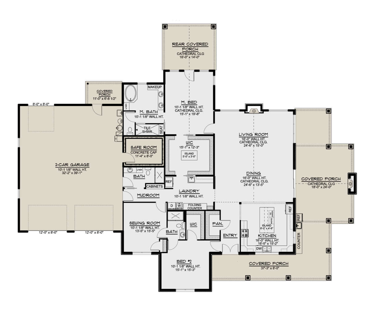 Main Floor  for House Plan #5032-00223