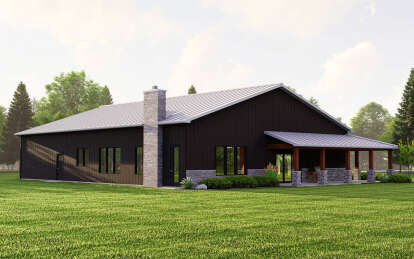 Barn House Plan #5032-00225 Elevation Photo