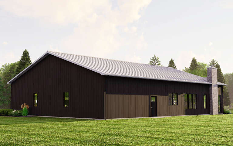 Barn House Plan #5032-00225 Elevation Photo
