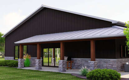 Barn House Plan #5032-00225 Elevation Photo