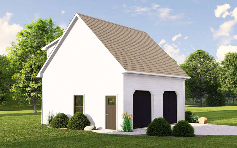 Modern Farmhouse House Plan #5032-00226 Elevation Photo