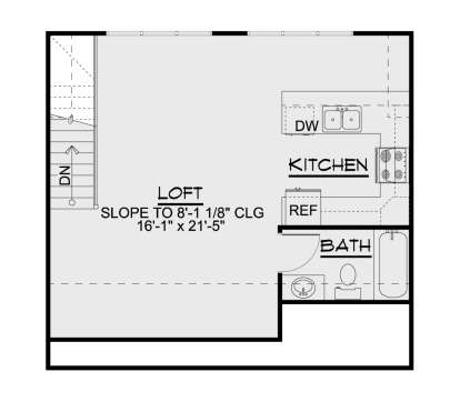 Second Floor for House Plan #5032-00226