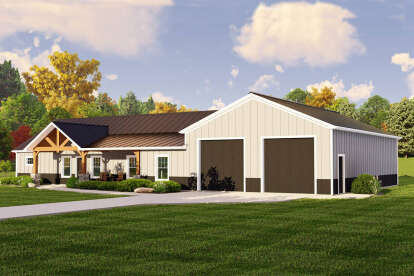 Barn House Plan #5032-00227 Elevation Photo