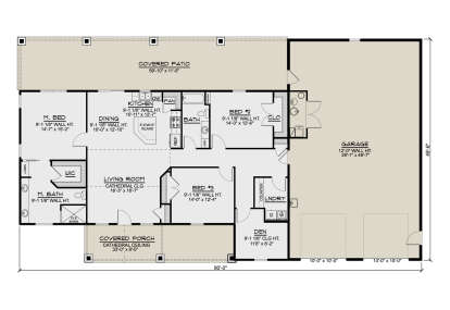 House Plan House Plan #28701 Drawing 1