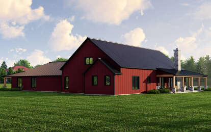 Barn House Plan #5032-00228 Elevation Photo