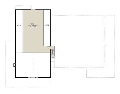 Loft for House Plan #5032-00228