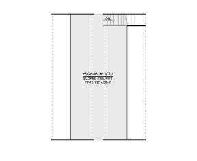 Bonus Room for House Plan #5032-00229