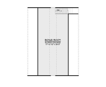 Bonus Room for House Plan #5032-00229