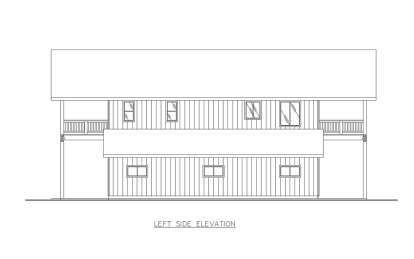 Barn House Plan #039-00716 Elevation Photo