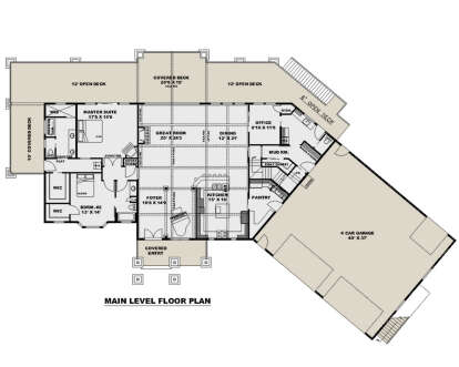 House Plan House Plan #28706 Drawing 1