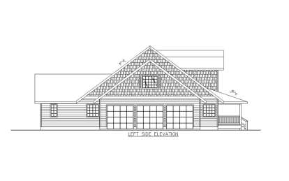 Farmhouse House Plan #039-00720 Elevation Photo