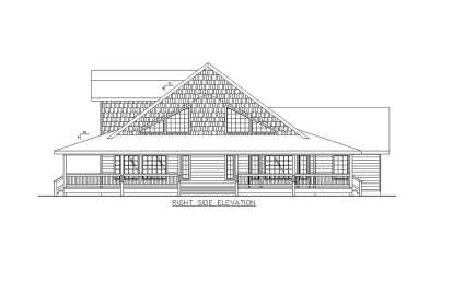 Farmhouse House Plan #039-00720 Elevation Photo