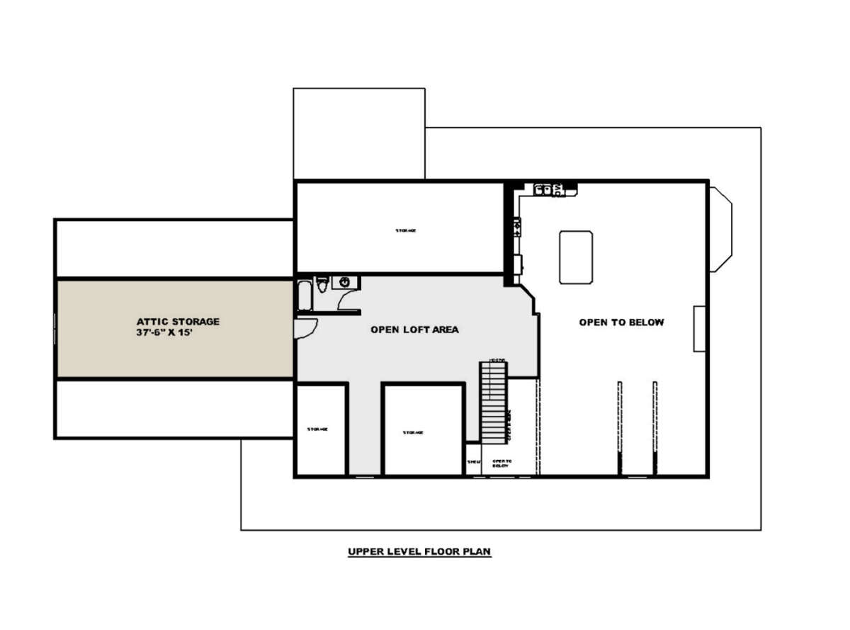 Second Floor for House Plan #039-00720