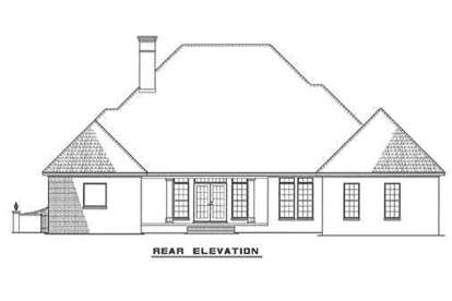 Traditional House Plan #110-00036 Elevation Photo