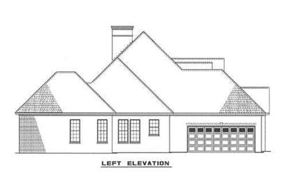 Traditional House Plan #110-00036 Elevation Photo