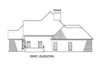 Traditional House Plan #110-00036 Elevation Photo