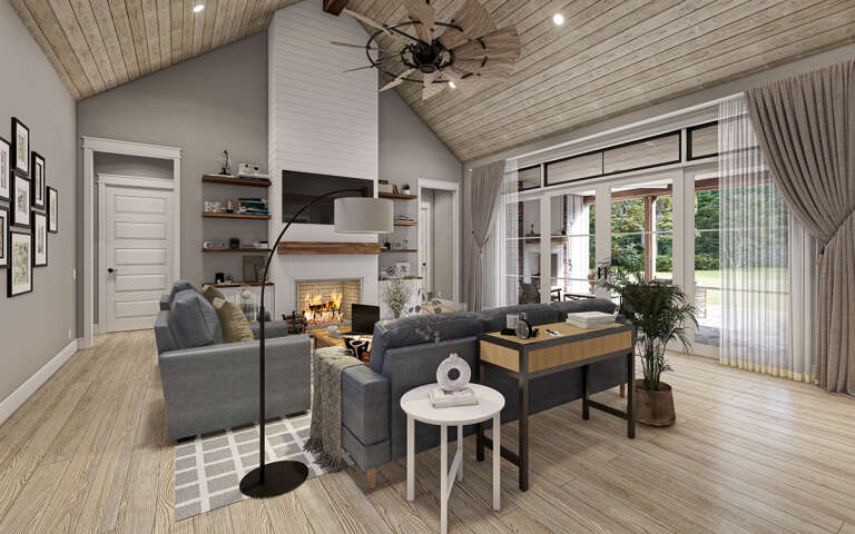 Modern Farmhouse House Plan #4534-00092 Additional Photo