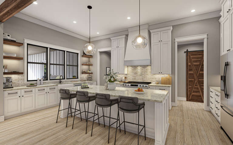 Modern Farmhouse House Plan #4534-00092 Additional Photo