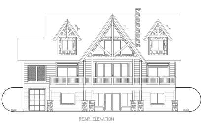 Craftsman House Plan #039-00722 Elevation Photo