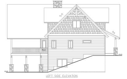 Craftsman House Plan #039-00722 Elevation Photo