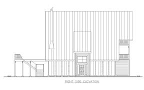 A Frame House Plan #039-00723 Elevation Photo