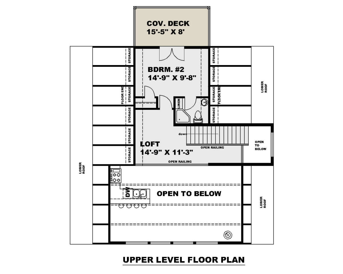 Third Floor for House Plan #039-00723