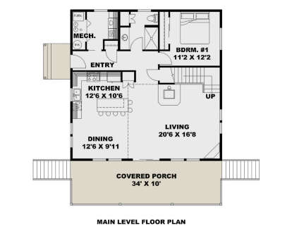 House Plan House Plan #28715 Drawing 1