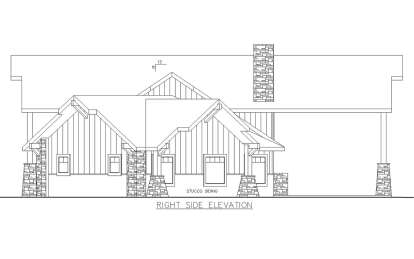 Craftsman House Plan #039-00727 Elevation Photo