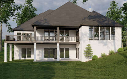 European House Plan #8318-00340 Elevation Photo