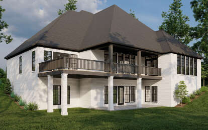 European House Plan #8318-00340 Elevation Photo