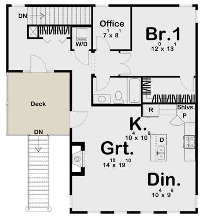 House Plan House Plan #28718 Drawing 2