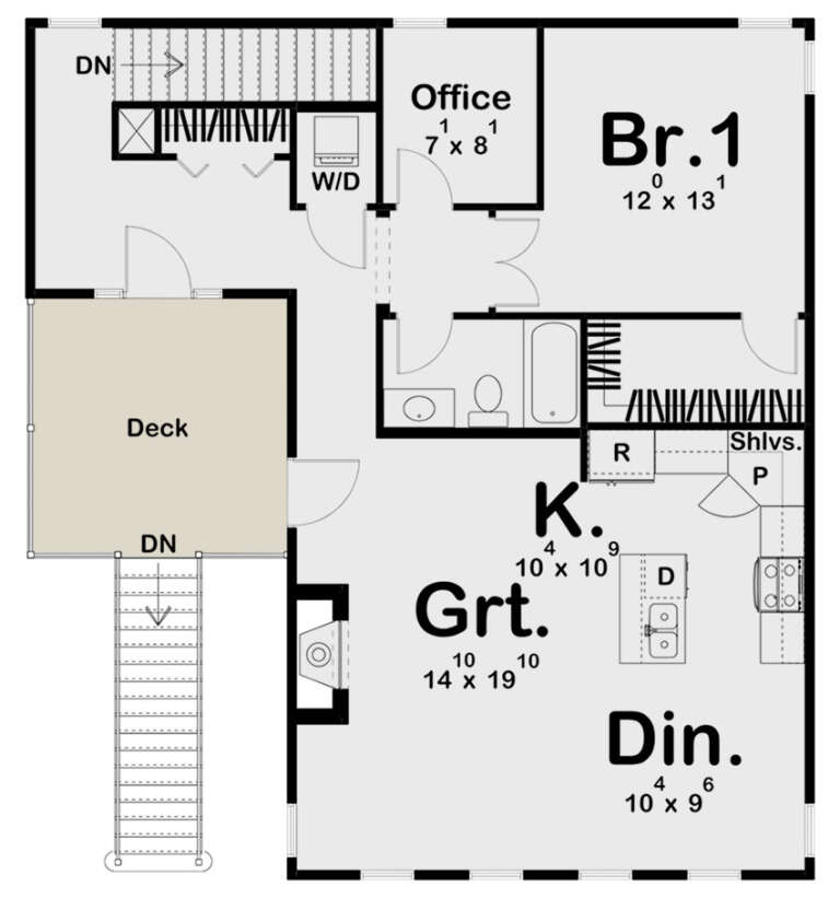 House Plan House Plan #28718 Drawing 2
