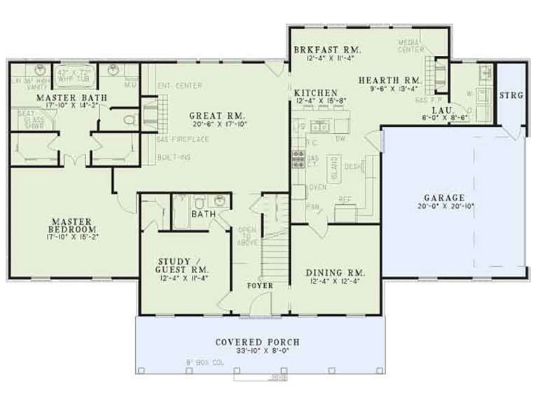 House Plan House Plan #2872 Drawing 1